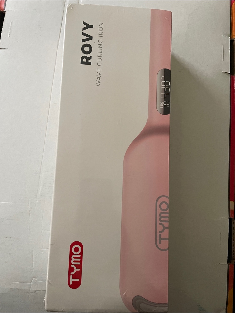 Tymo Rovy Pink Wave Curling Iron